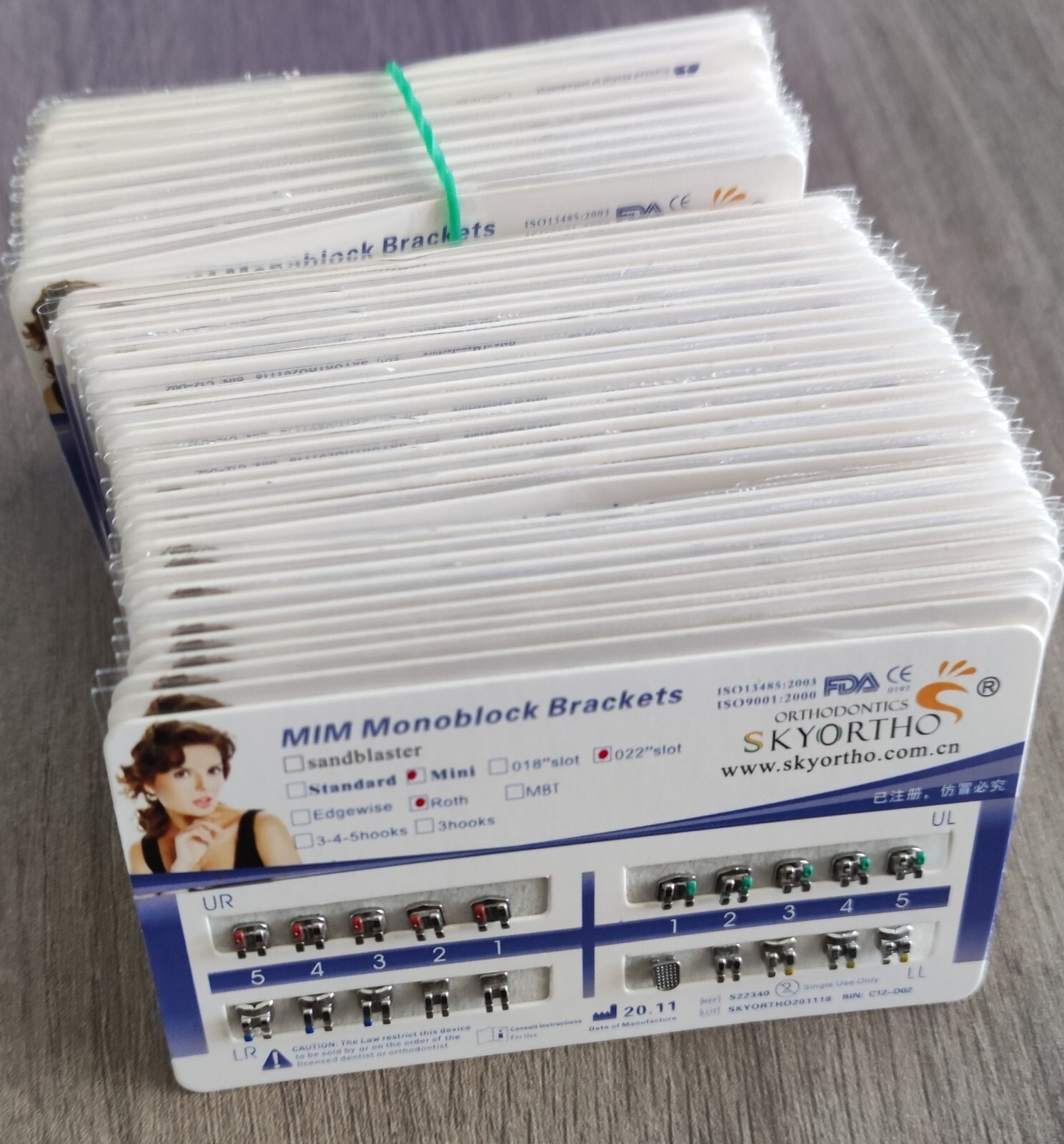 Dental Brackets Metal Ortodoncia Braces For Teeth 018 022 Roth Mbt Edgewise