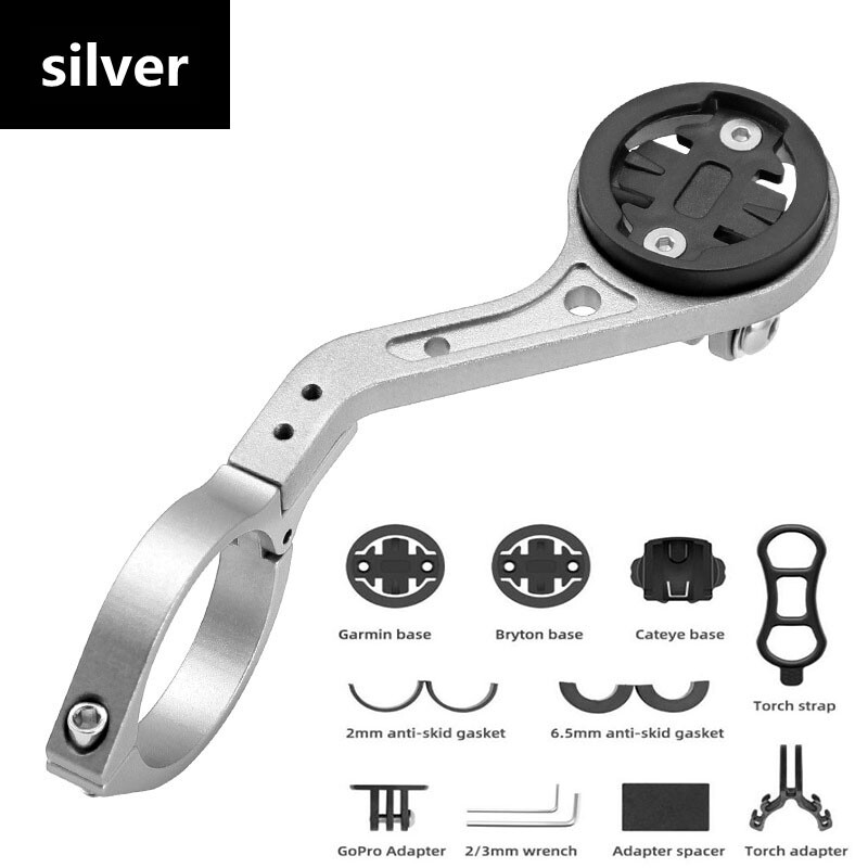 Bike Computer Front Holder Extension Mount for Garmin Bryton Cateye edge Camera