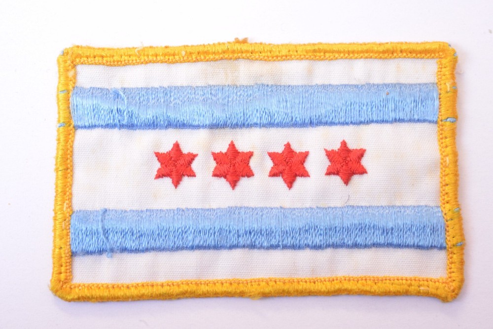 US Police ~ Chicago City Flag ~ Patch
