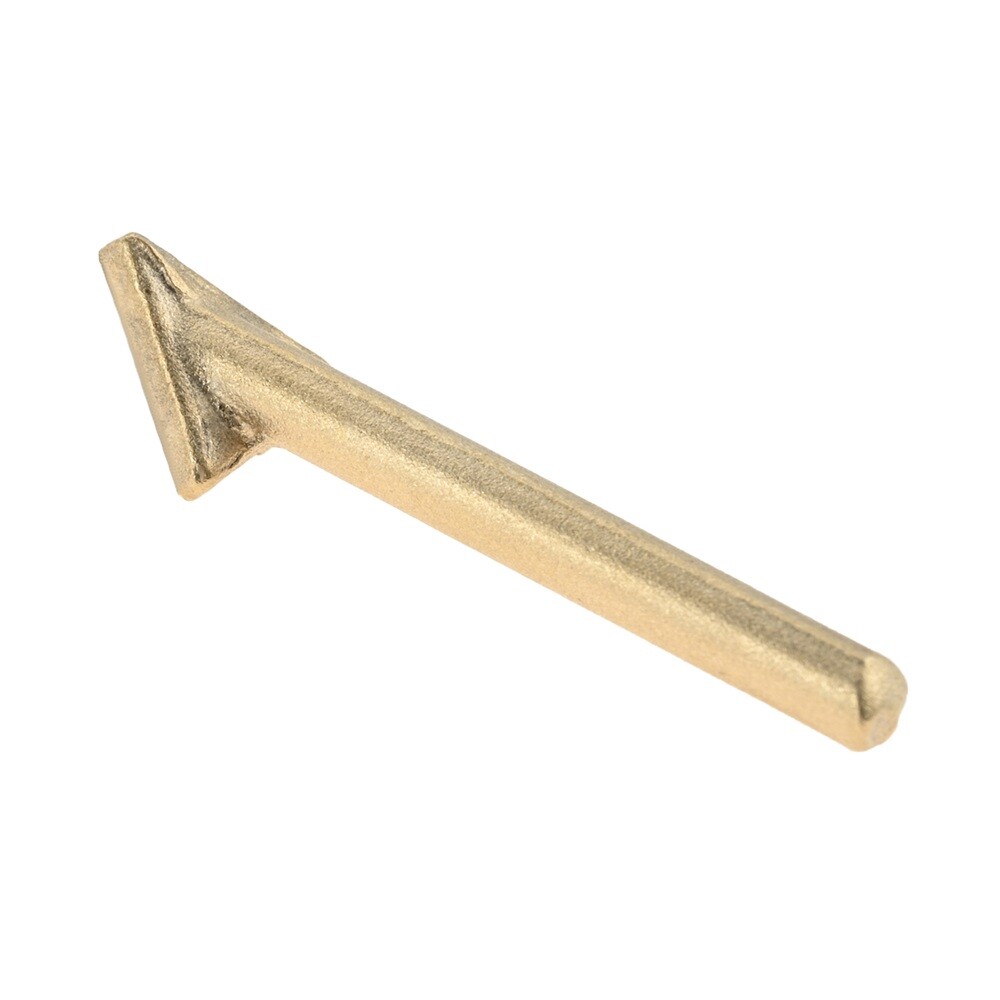 2pcs Triangle Iron Head(Large/Small) Brass Multi-functional Welding Repair Kit