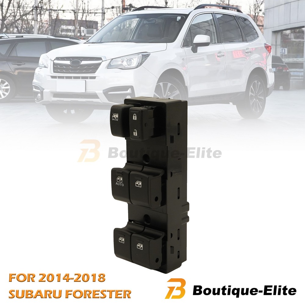 Left Front Master Window Switch Black For 2014-2018 Subaru Forester 83071SG010