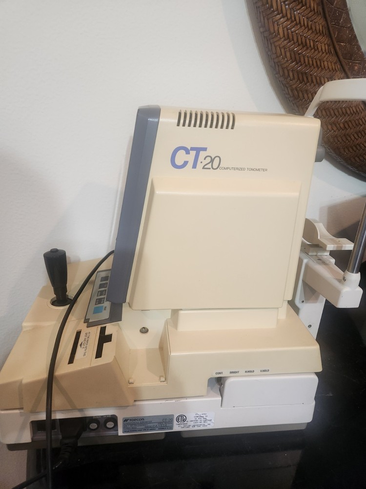 TOPCON CT-20 COMPUTERIZED NON TOUCH TONOMETER