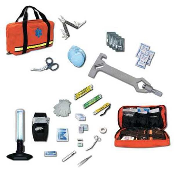 Emi 471 Survival Kit, Nylon Cordura 66 Components, 1 People Served