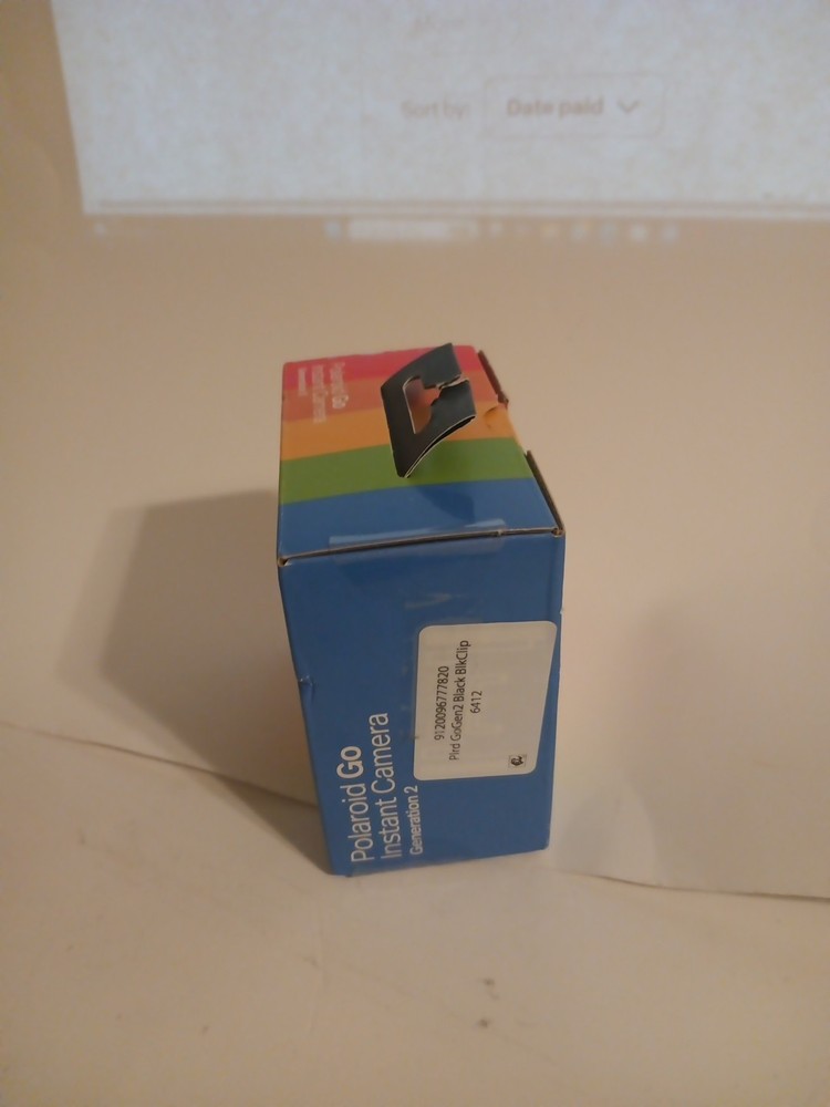 Polaroid Go + Clip Bundle Instant Camera Black