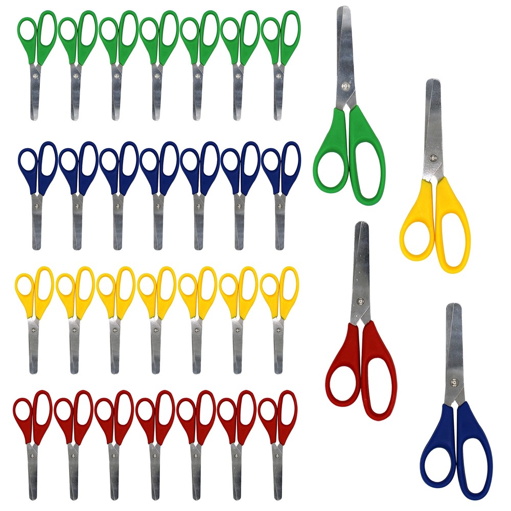 Kids Bulk Scissor Pack - 36 Scissors