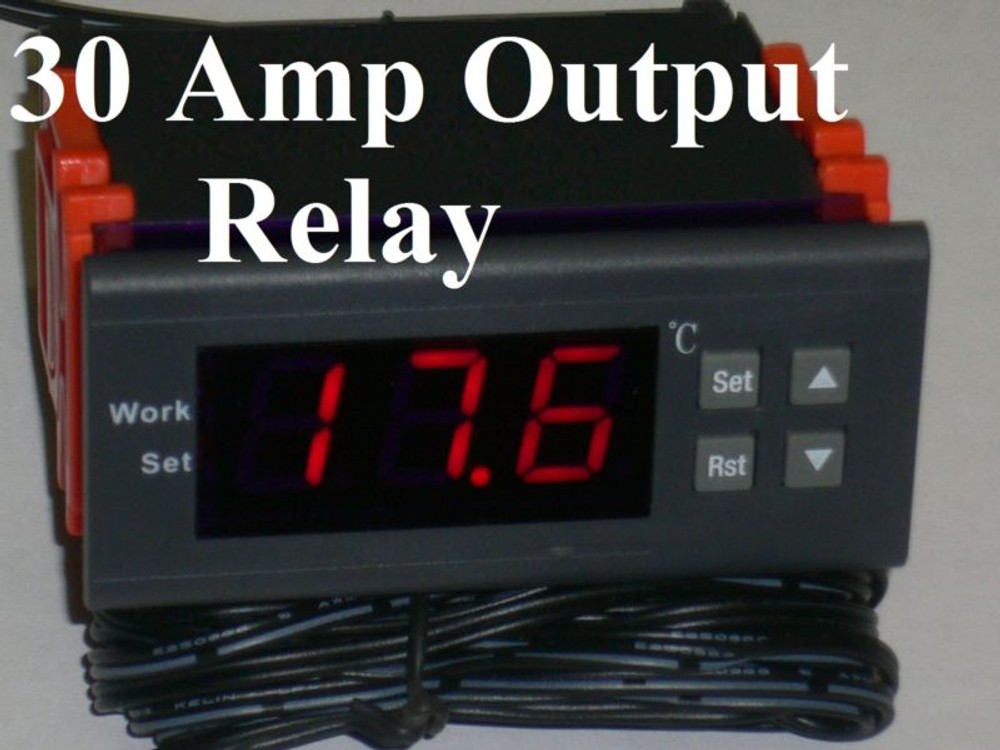 Thermostat Temperature Controller Programmable 30A Radiant floor Heating Warming