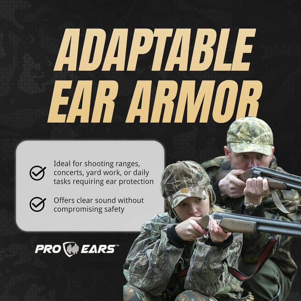 Pro Ears Audiomorphic Plug Large-Black