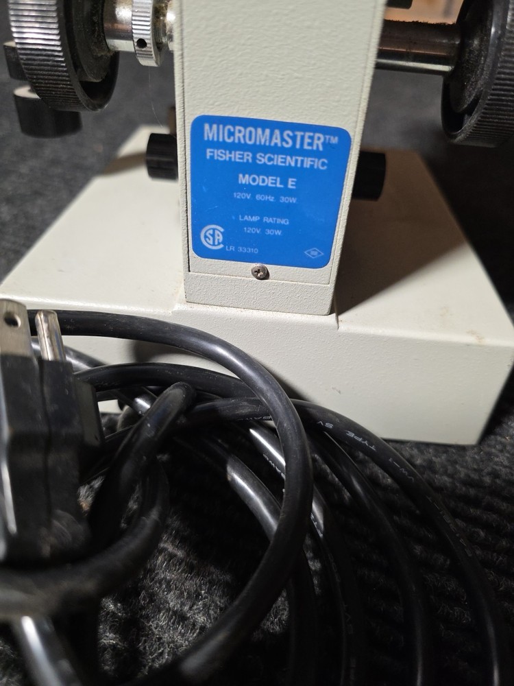 Fisher Micromaster Microscope Model E