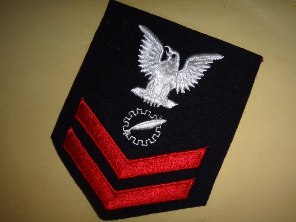 US Navy Petty Officer 2nd Class PO2 DATA PROCESSING TECHNICIAN Large Chevron