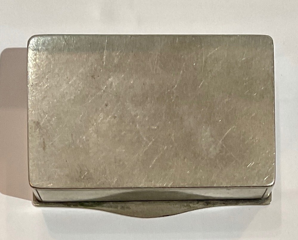 Antique US Snuff Box, Named and Dated 1861