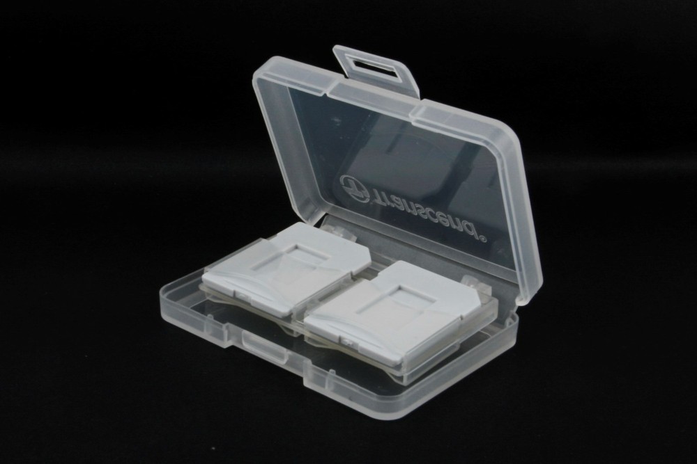 Transcend 4 SD / microSD Memory Card Storage Carrying Case
