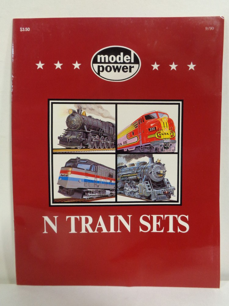 RARE MODEL POWER 1990 CATALOG FOR N TRAIN SETS