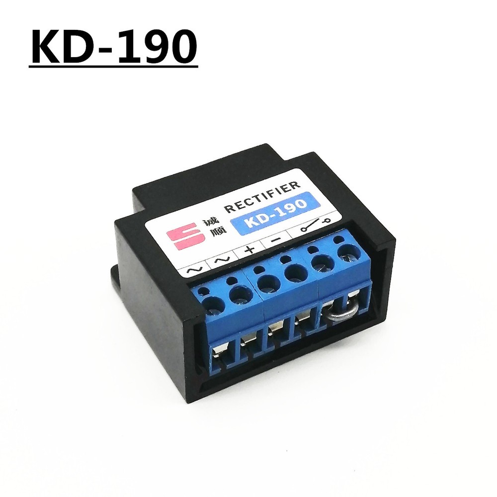 RECTIFIER KD-190 replacement motor brake rectifier power supply module