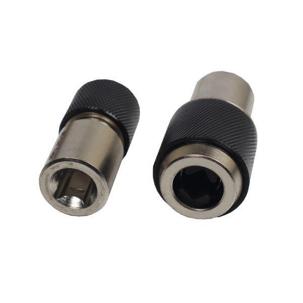 US PRO 2pc Adjustable Thread Tap Socket Set For Accurate Tapping and Reaming