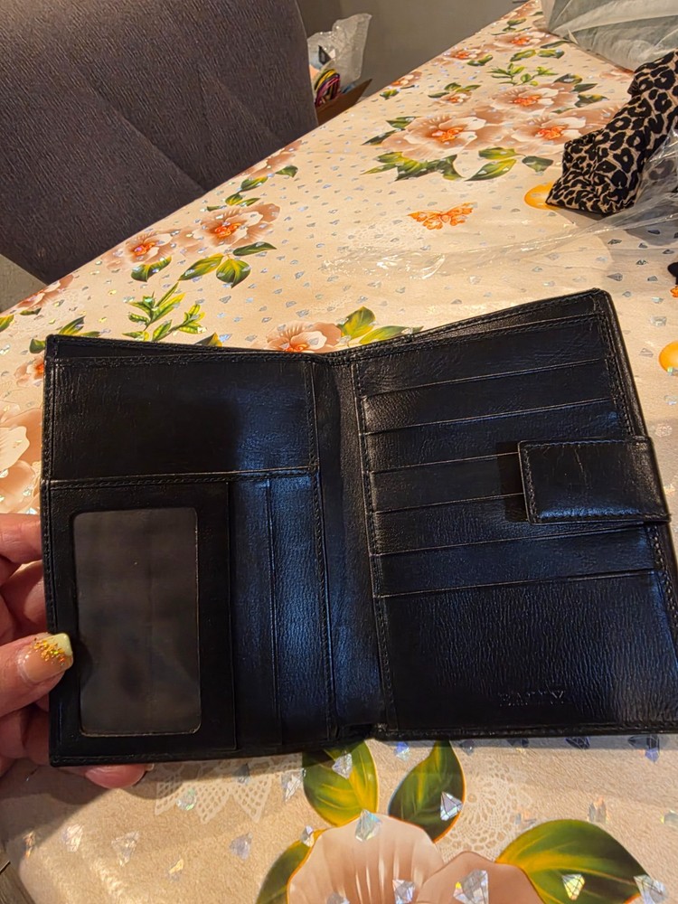 Ballys Black Leather Wallet
