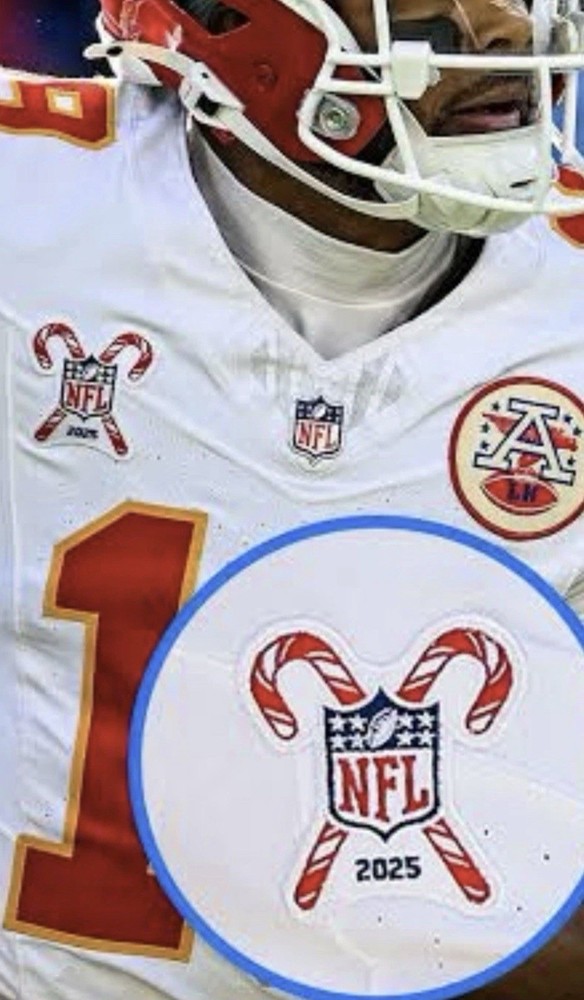 2025 Jersey Patch Christmas Day Games