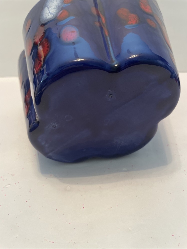 Handmade Unique Ceramic Art Supply Holder Unsigned