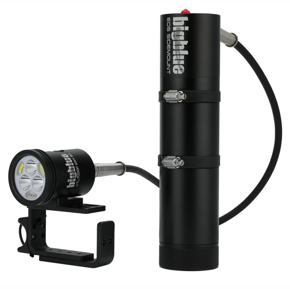 BigBlue VTL7000P Max EOS Backmount Dive Light