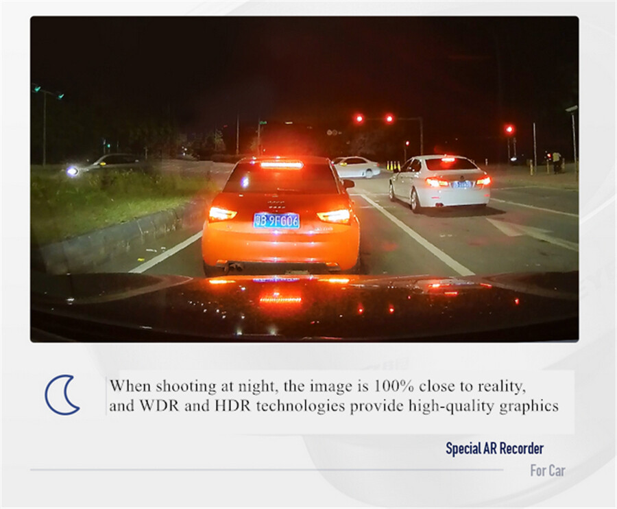 DVR Dash Camera Driving Video Recorder ADAS 128GB For Car Android Navigation
