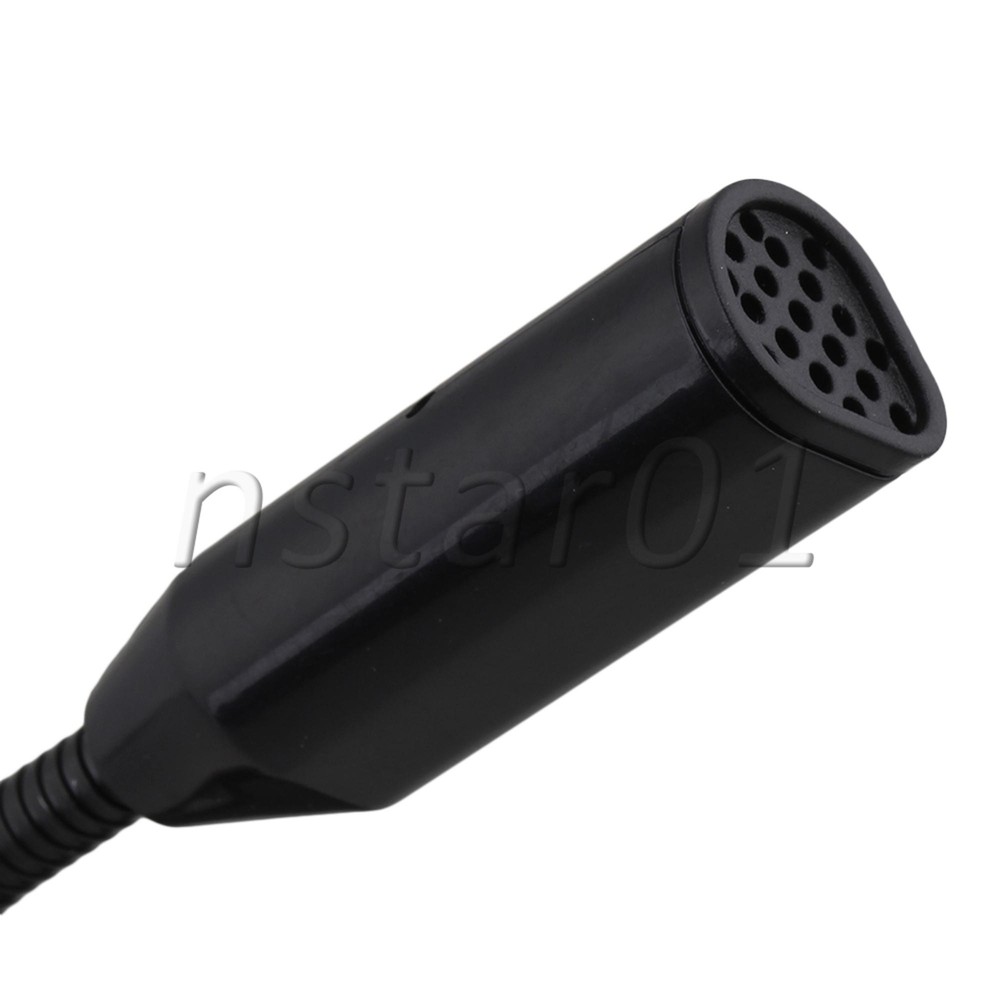 Black USB Cable Desktop Microphone for Meeting