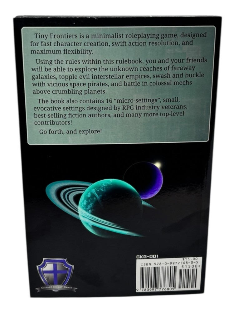 Tiny Frontiers RPG Alan Bahr