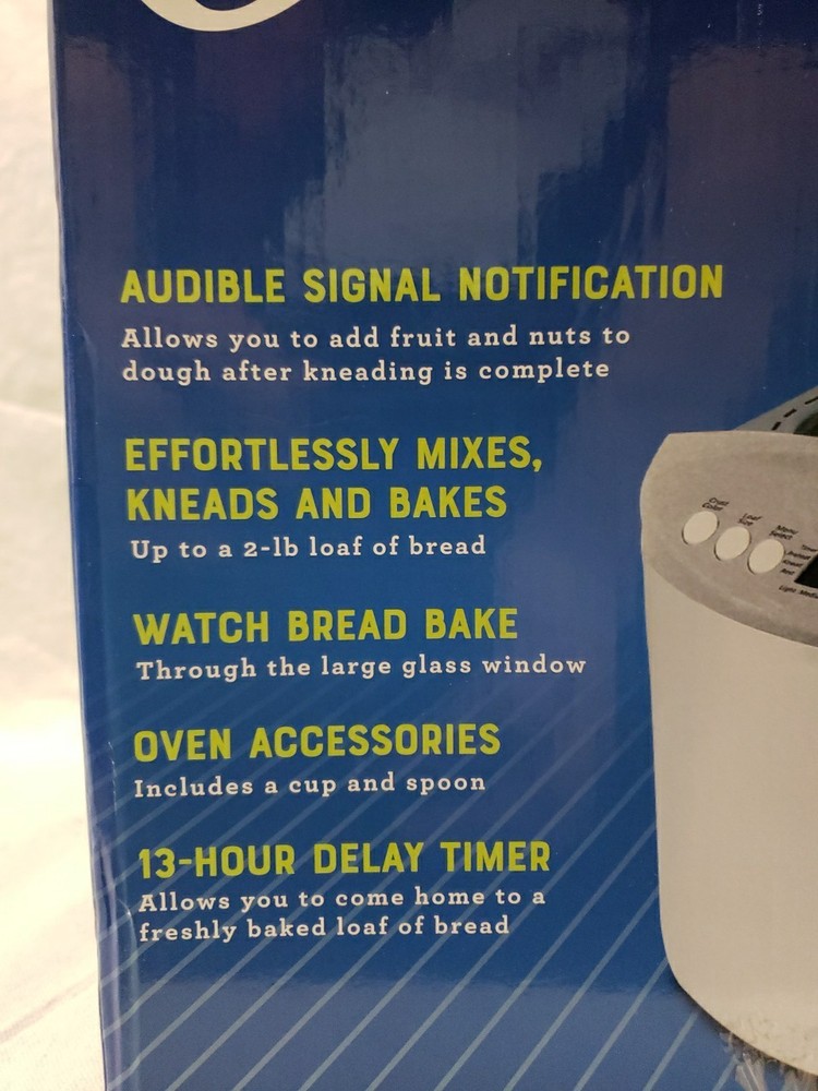 Oster CKSTBR9050 2lb 13 Setting Programmable Express Bake Bread Maker White