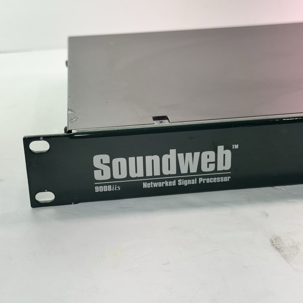 ✅ BSS SoundWeb 9008iis Networked Signal Processor *TESTED *WORKING