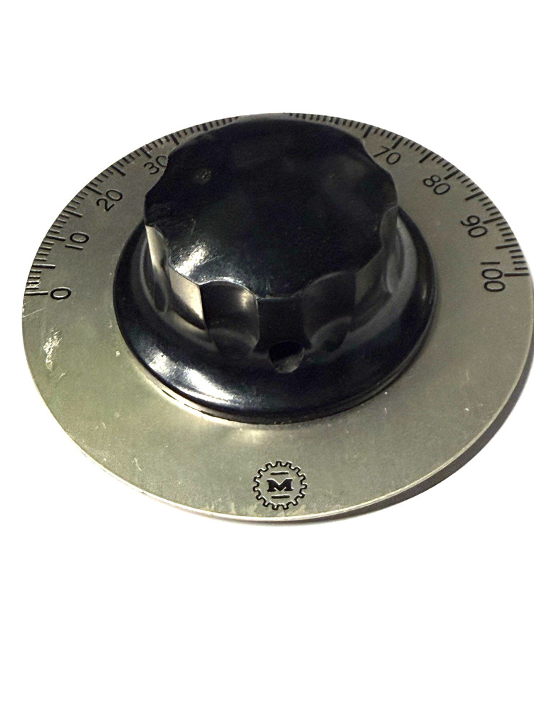 PARASET replica DIAL  knob with skirt  OD=90 mm  by J. MILLEN MFG. CO.
