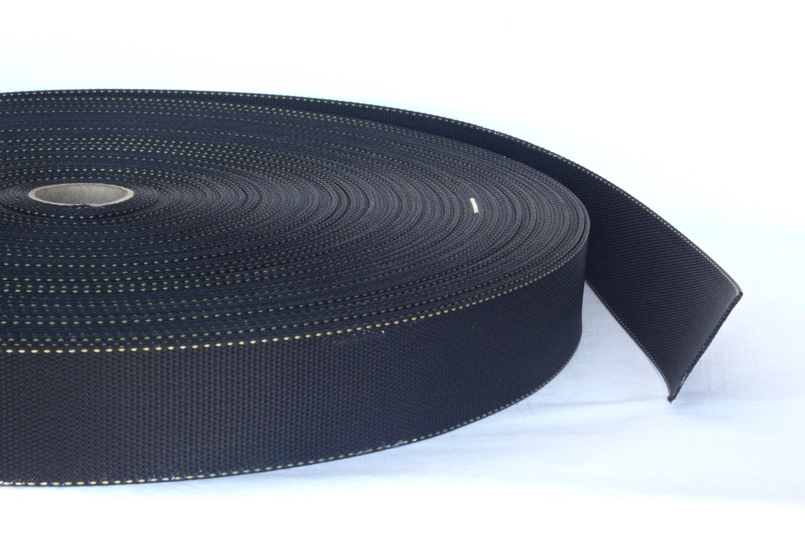 Aviation Seat Belt Webbing BULK - Per Foot - BLACK 1.75" - Safety Restraint NEW