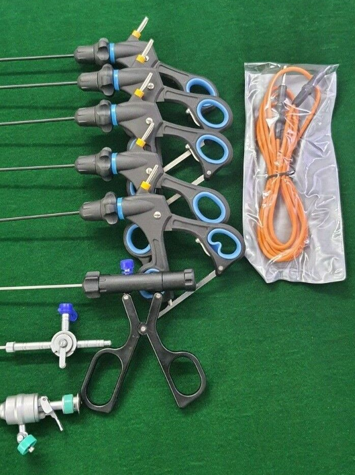 10pc Laparoscopic 3mm Instruments Set Laparoscopy Endoscopy Surgical Instruments