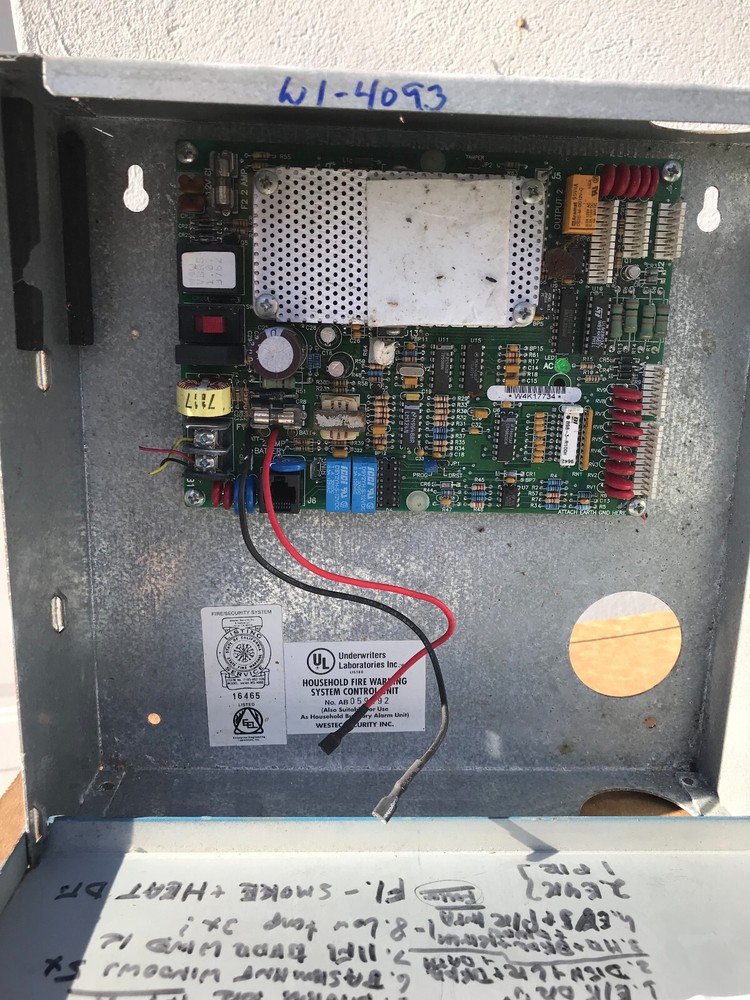 Westec MS4000 Alarm Panel
