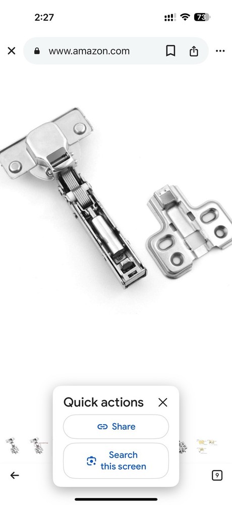 20pcs 35mm Concealed Hinge Face Frame Mounting Concealed Hinges,Kitchen Cabinet