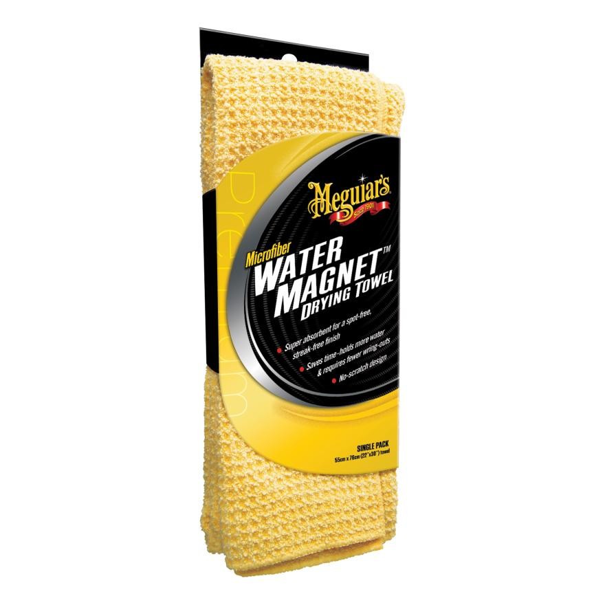 Meguiar's X2000 Water Magnet Microfiber Drying Towel 22" x 30" Yellow 1 Pack