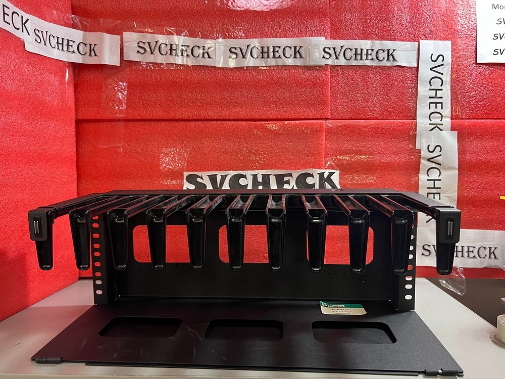 Panduit NCMHAEF4 Horizontal Cable Manager Black