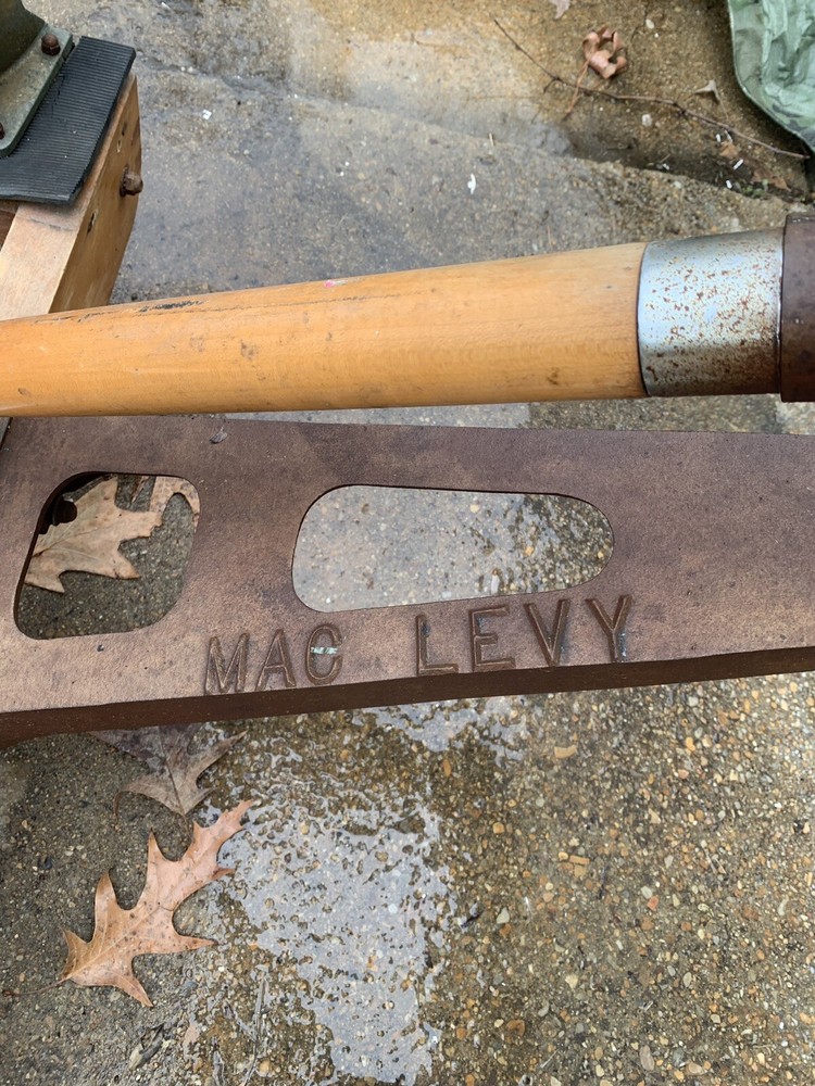 Antique Mac Levy Rowing Machine