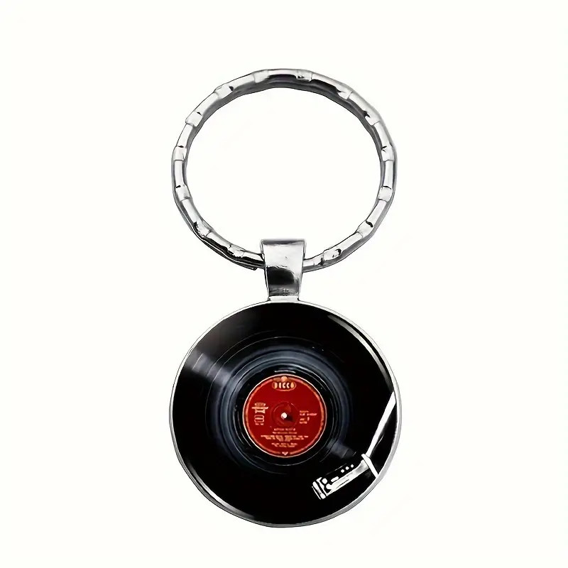 Record Player  Retro Keychain