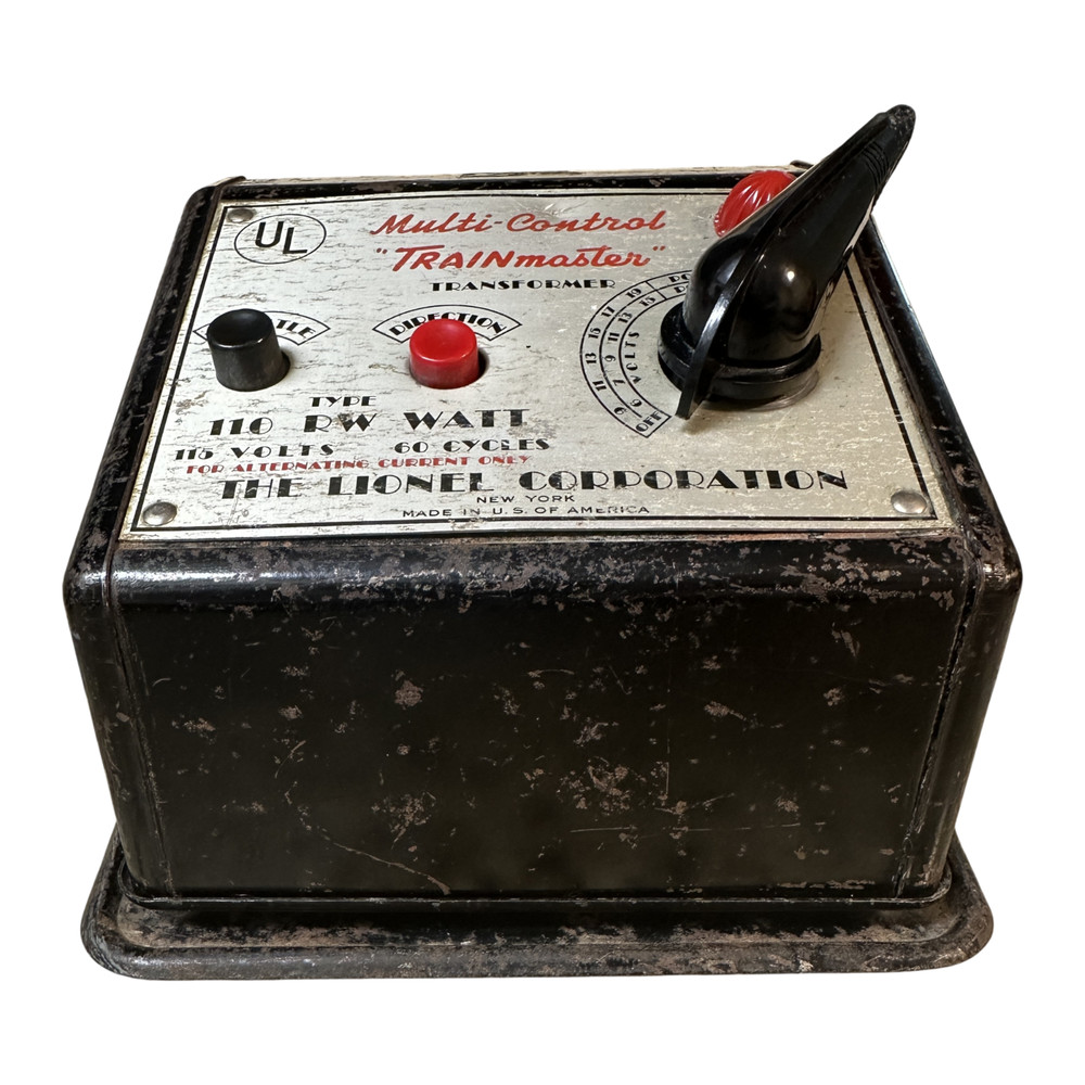 Lionel Postwar Multi-Control Trainmaster Transformer Type RW 110 Watt – Tested
