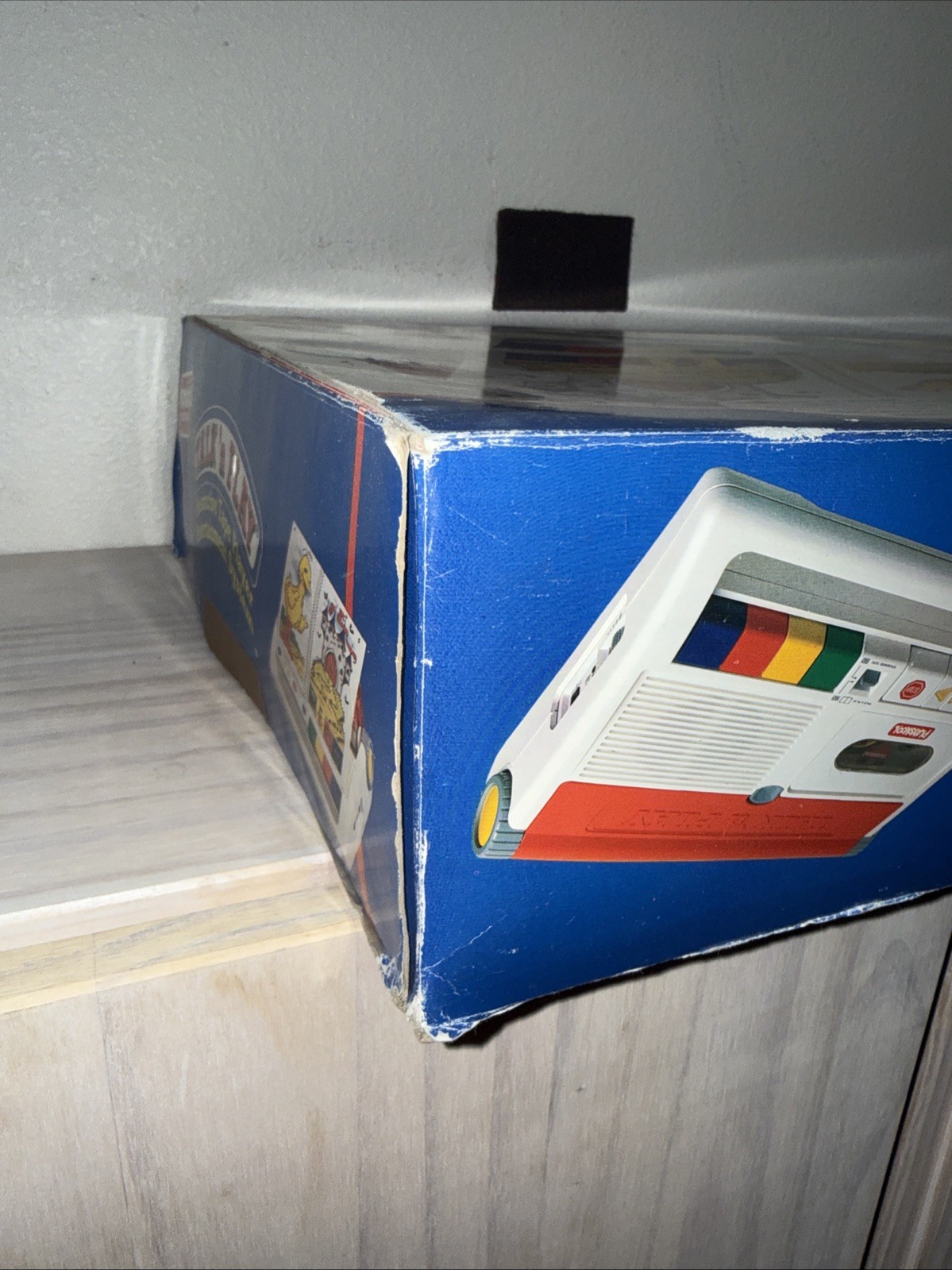 LQQK 1992 Vintage Playskool Talk 'n Play In Box COMPLETE w/ 8 Tapes 9 Books