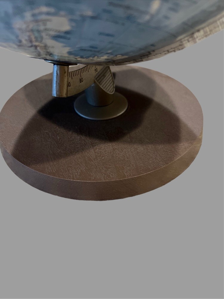 Vintage REPLOGLE 12" World Globe On Stand