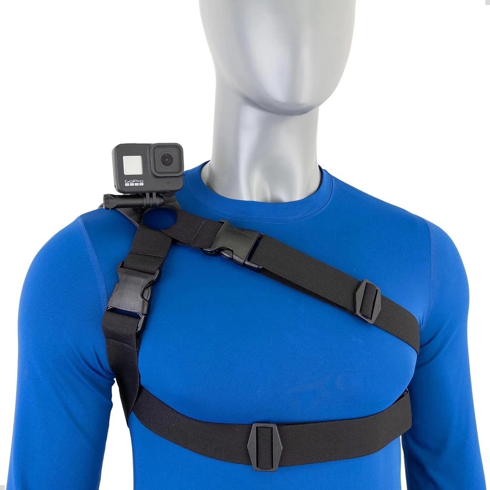 High Stability Shoulder Mount for Action Cameras-