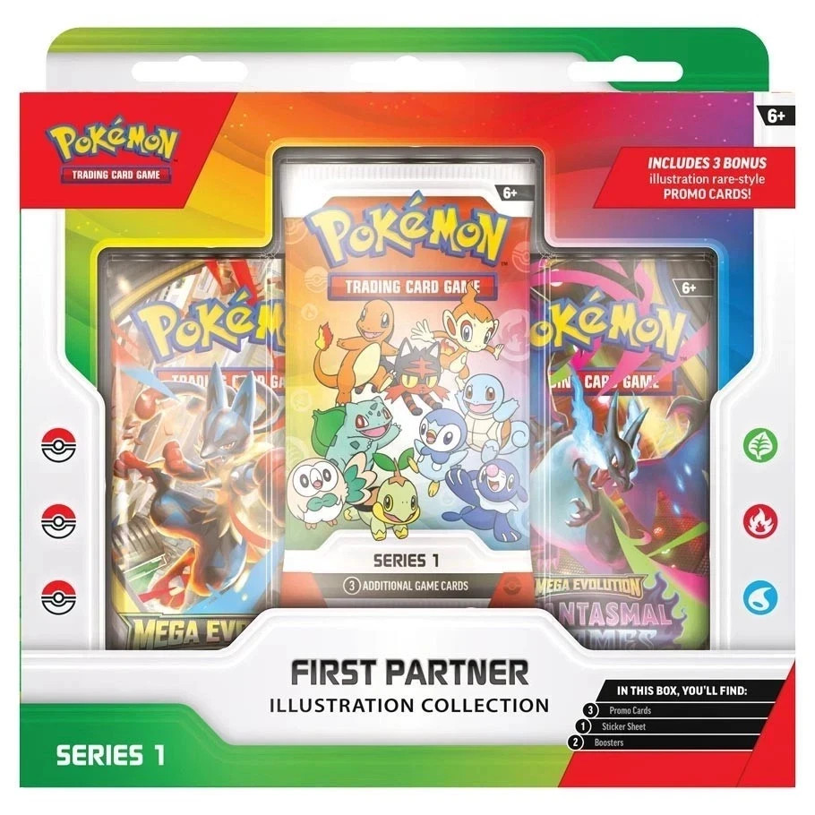 Pokemon TCG First Partner Illustration Collection Series  PRESALE 03/20