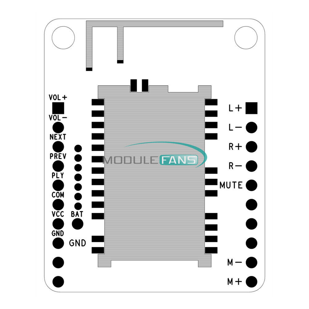 QCC3034 Bluetooth Receiver Module Support APTX APTXHD Audio Amplifier Board U