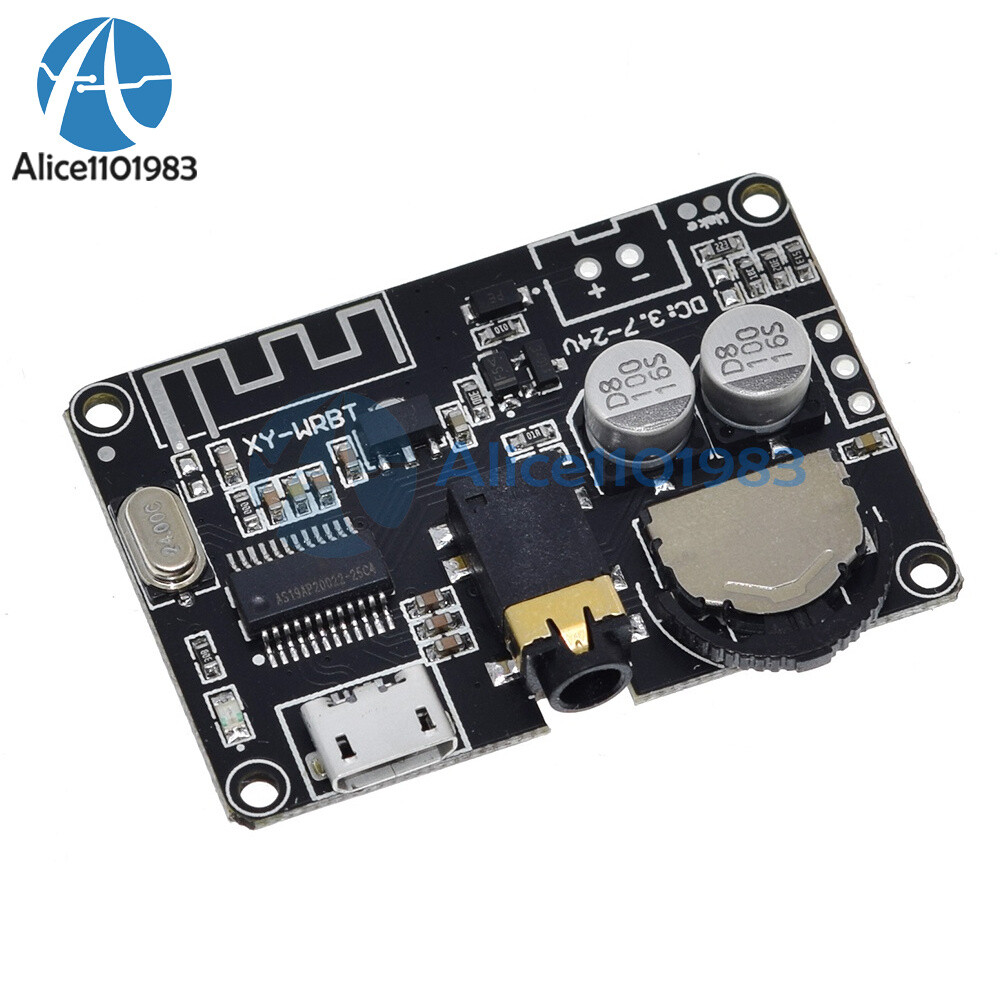 Adjustable Volume DC3.7-24V Bluetooth 5.0 Stereo Audio Decoder Board