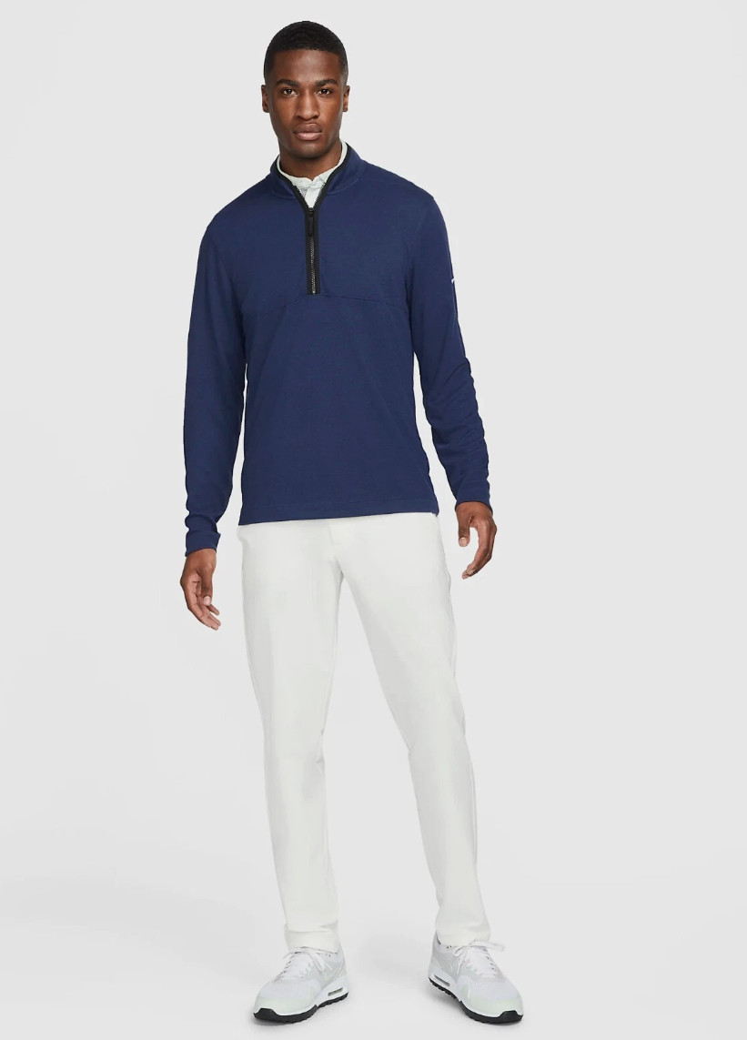 Nike Golf Victory Men's Dri-FIT 1/2 Zip Top DJ5474 419 Navy Blue Various Sizes