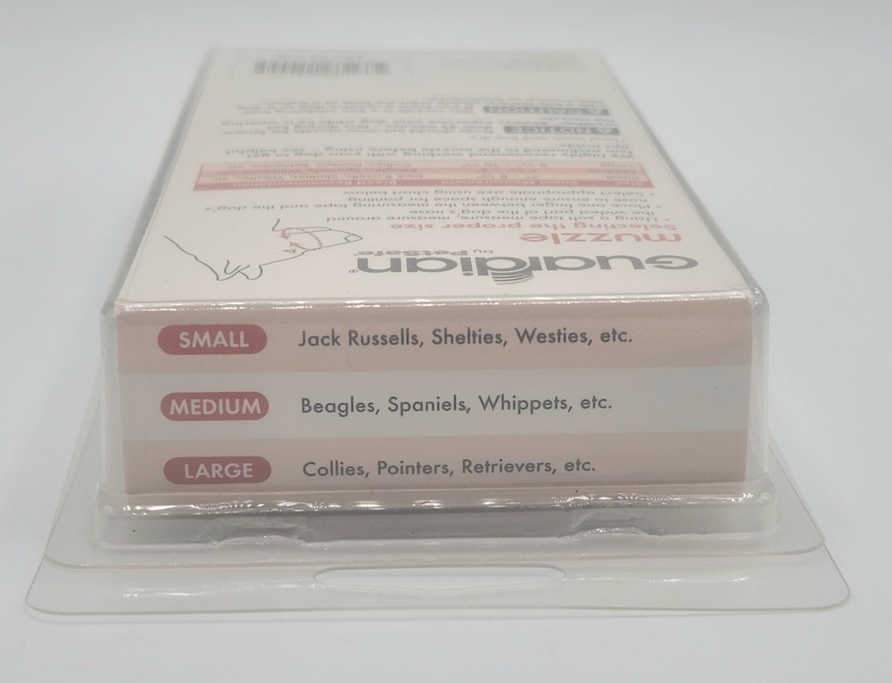 Guardian Muzzle by Petsafe Adjustable Mesh Muzzle - Size Medium.