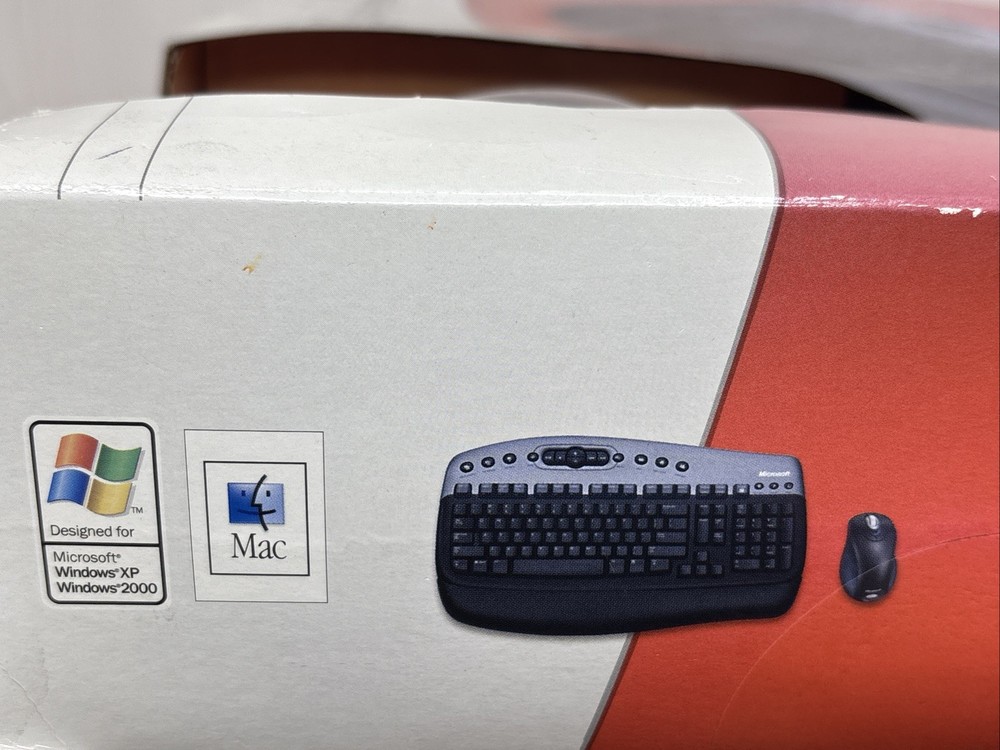 Microsoft Wireless Optical Desktop Keyboard Mouse 1006 1008 1010PC MAC