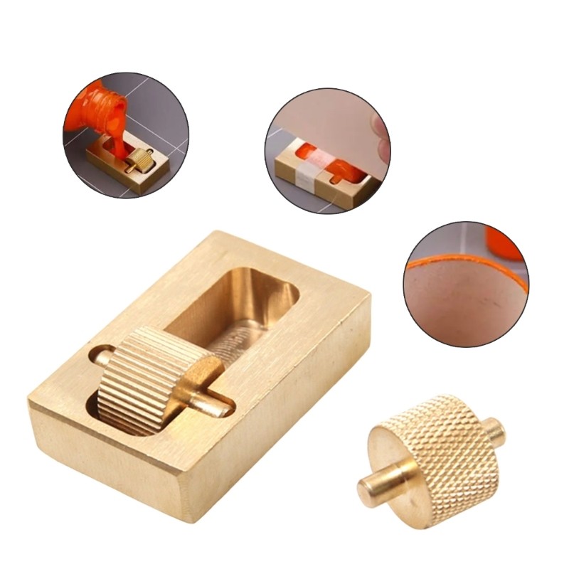 Leather Edges Roller Applicator, Leathercraft Edges Dyes Roller Tool