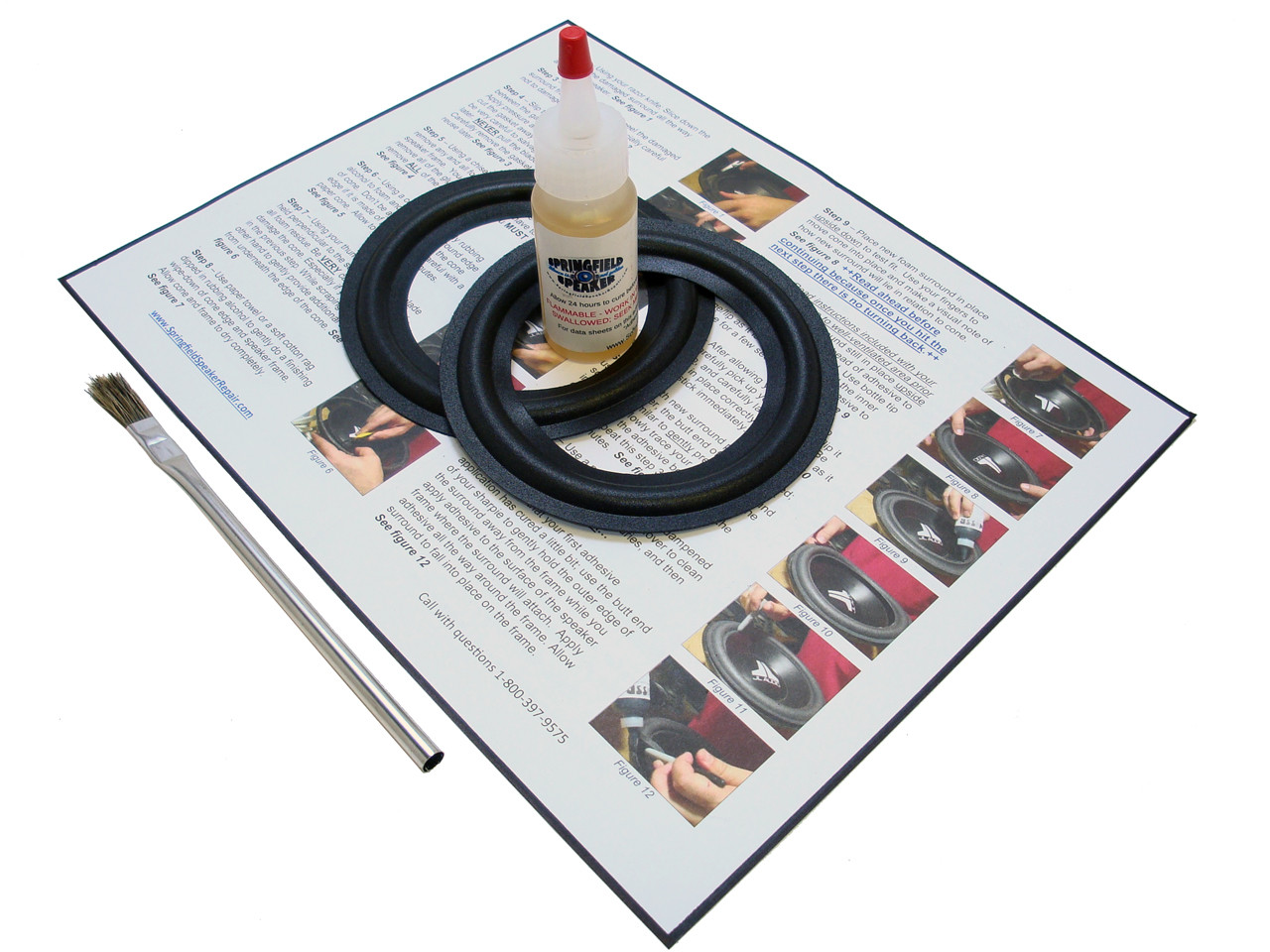 Optimus Speaker Foam Repair Kit - Pro LS3, Pro LX5, Pro LX 511, T120 - 2A48-10