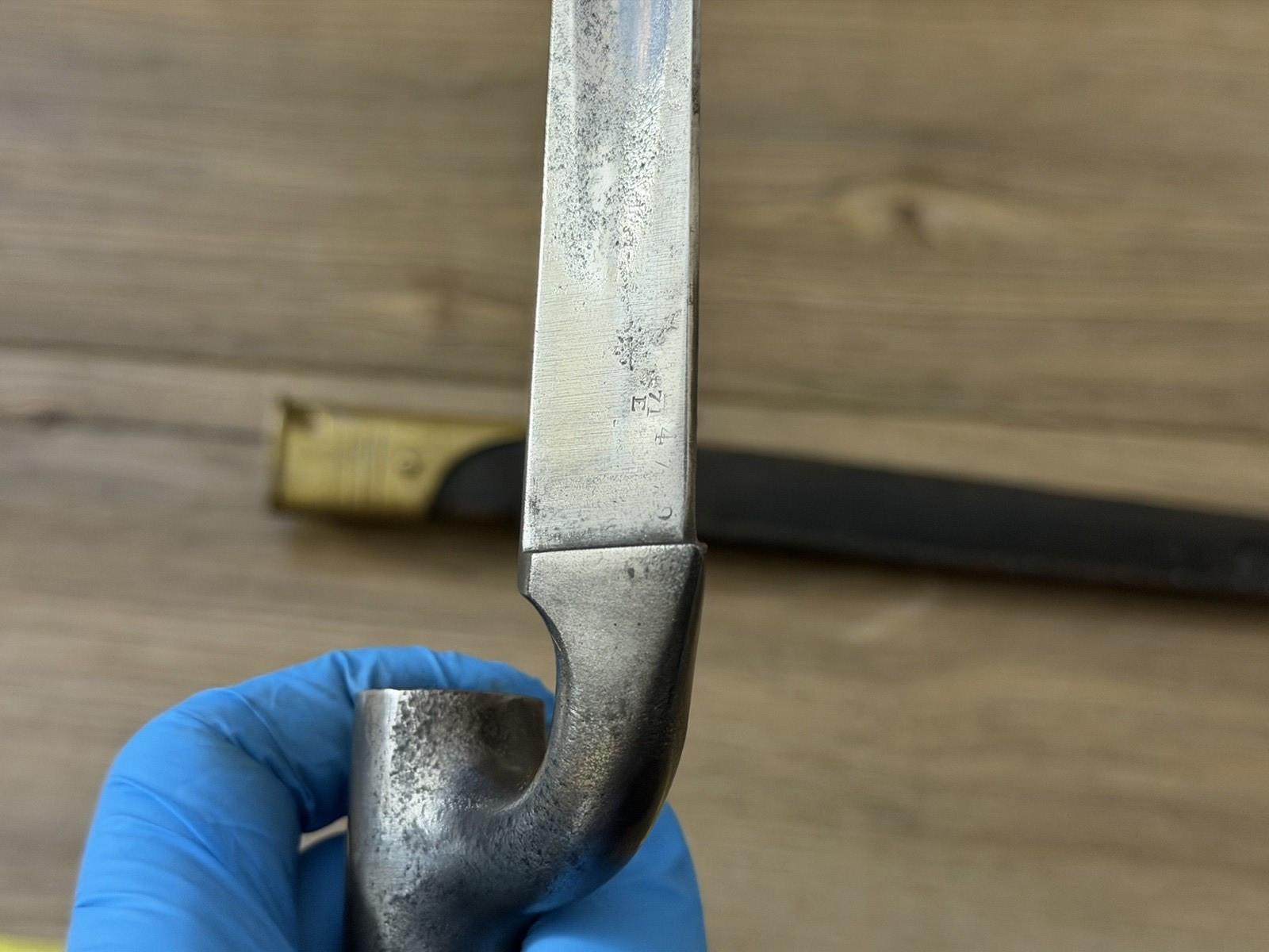 Zulu War Era British Pattern 1876 Martini-Henry Rifle Socket Bayonet!