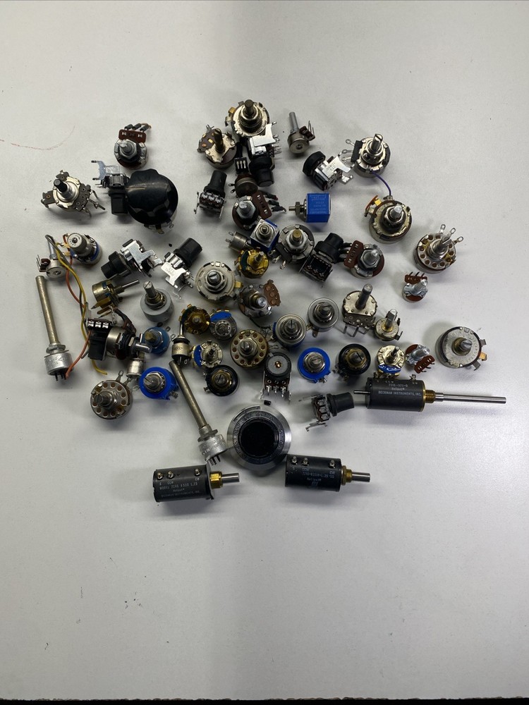 Potentiometers+ Assorted Controls (52PC)..B41-7